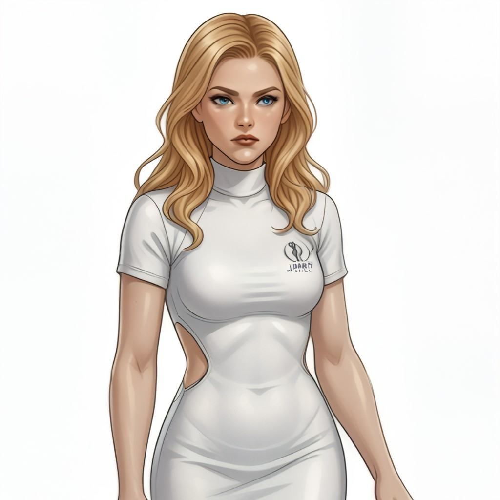 jutarek_dress,  jbu_logo,  short_sleeves on Tensor.Art