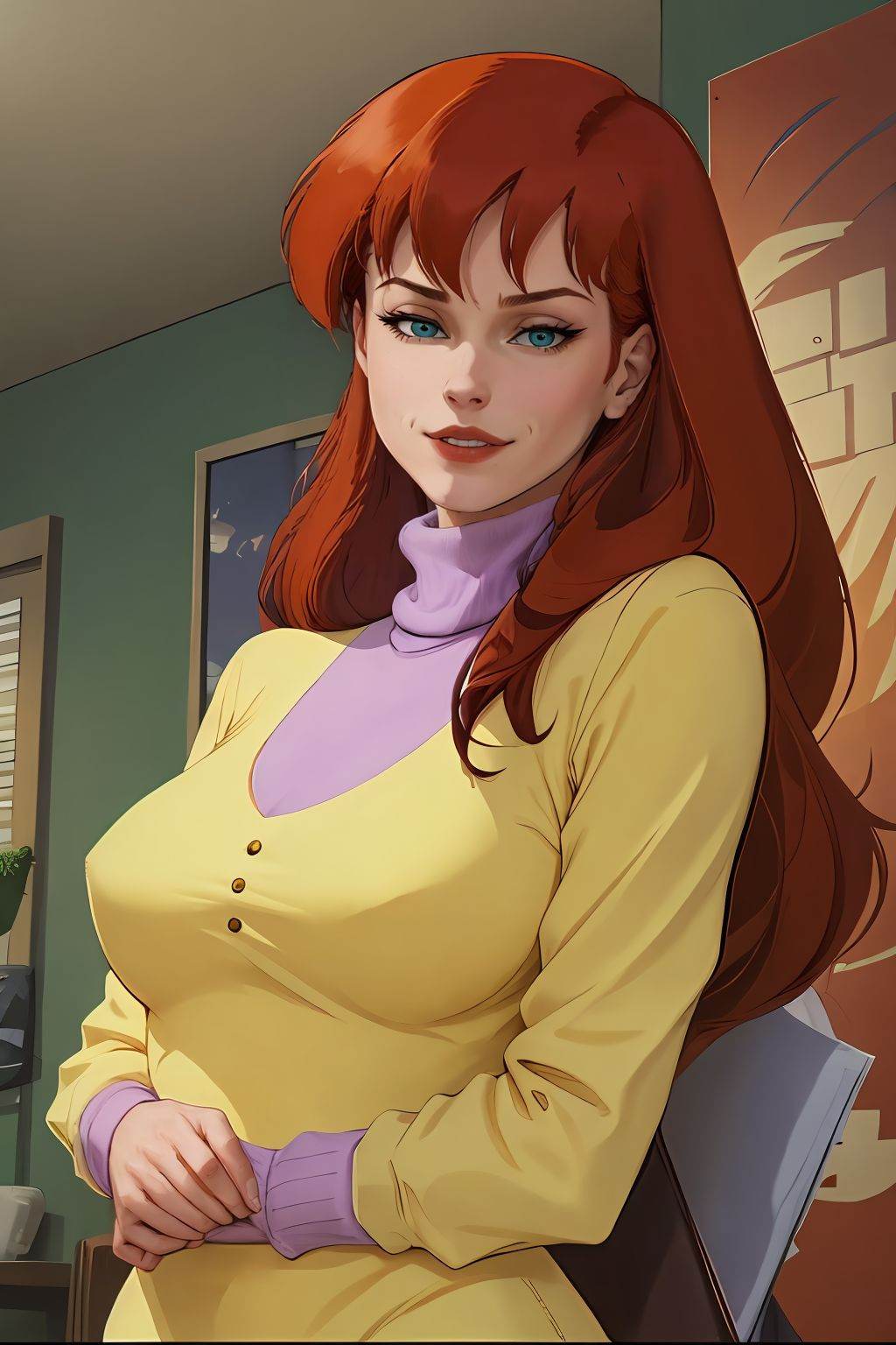 absurdres,  mary jane watson,  upper body on Tensor.Art