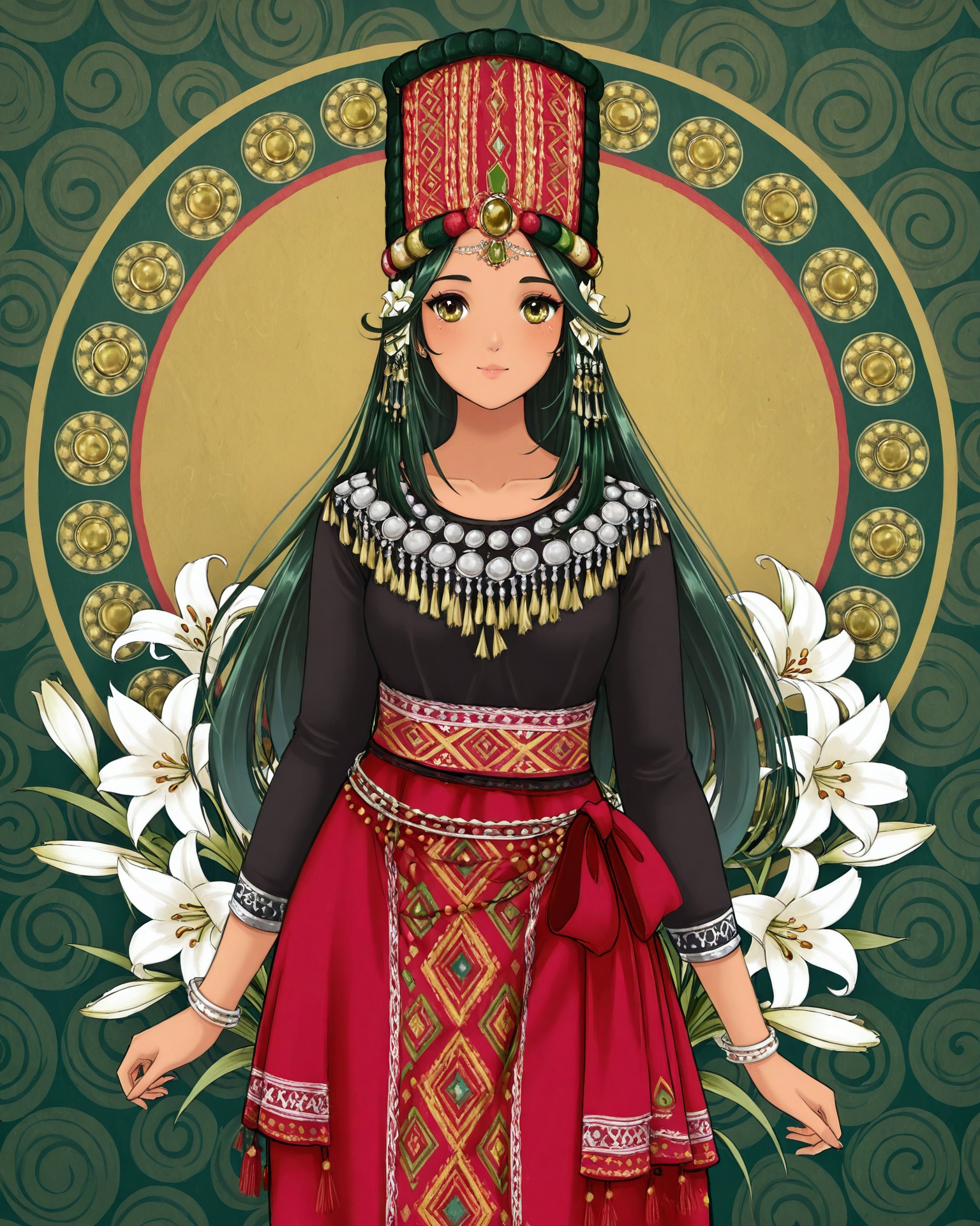 1girl,  ,  kachinfa on Tensor.Art