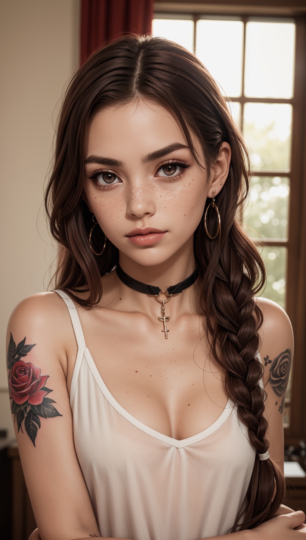 SFW,  highest quality,  woman on Tensor.Art