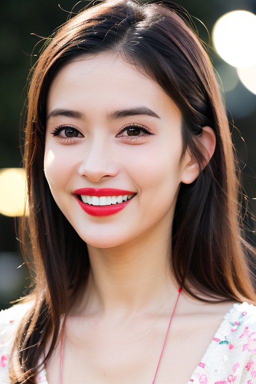 マスターチーフ PHOTOREALISTIC REALISTIC,masterpiece,best quality,highres,ultra detailed,8k,1woman,portrait,makeup,lipstick,smile,teeth,looking at viewer,night,outdoors,<lora:mengziyiAlexnsfw80:0.6>