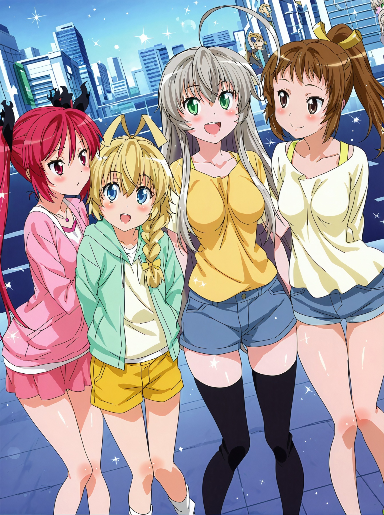 haiyore,  4girls,  nyaruko on Tensor.Art