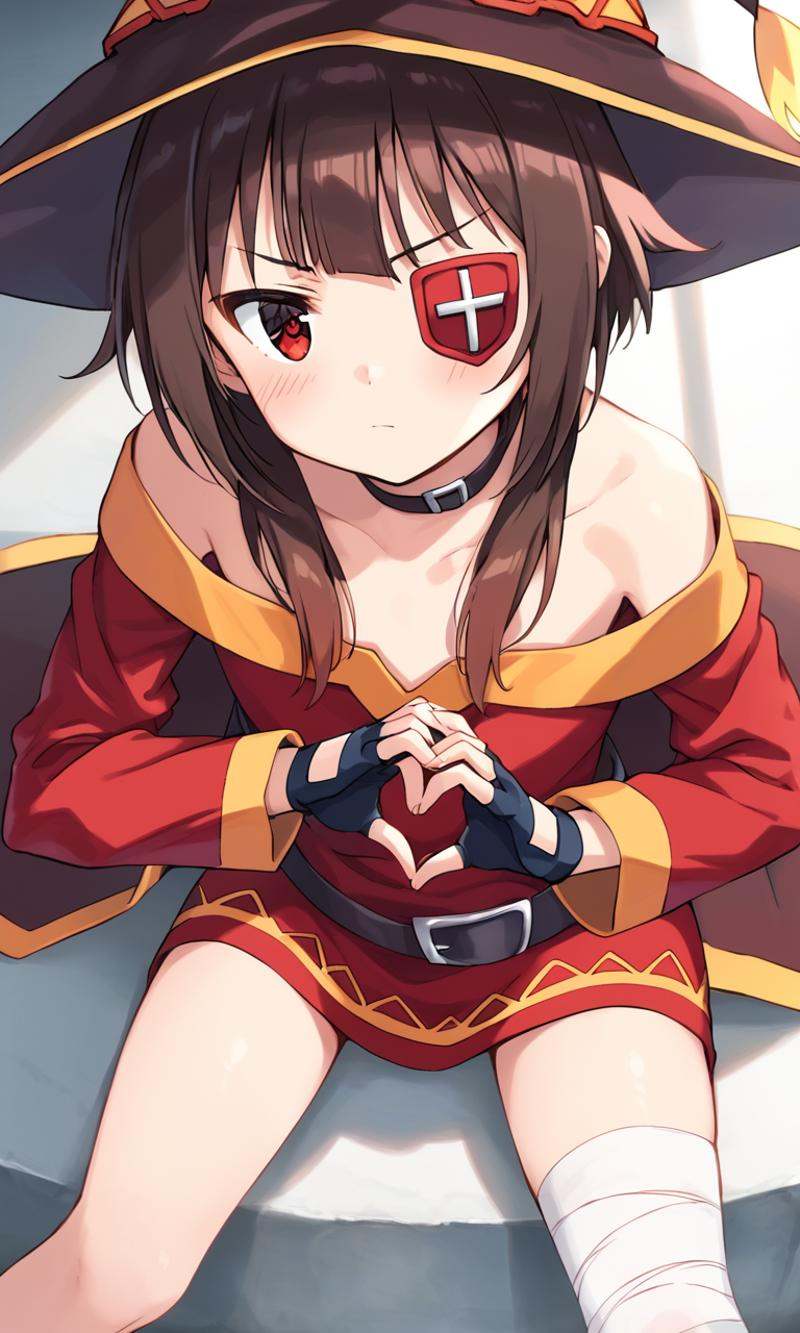 megumin,  1girl,  solo on Tensor.Art