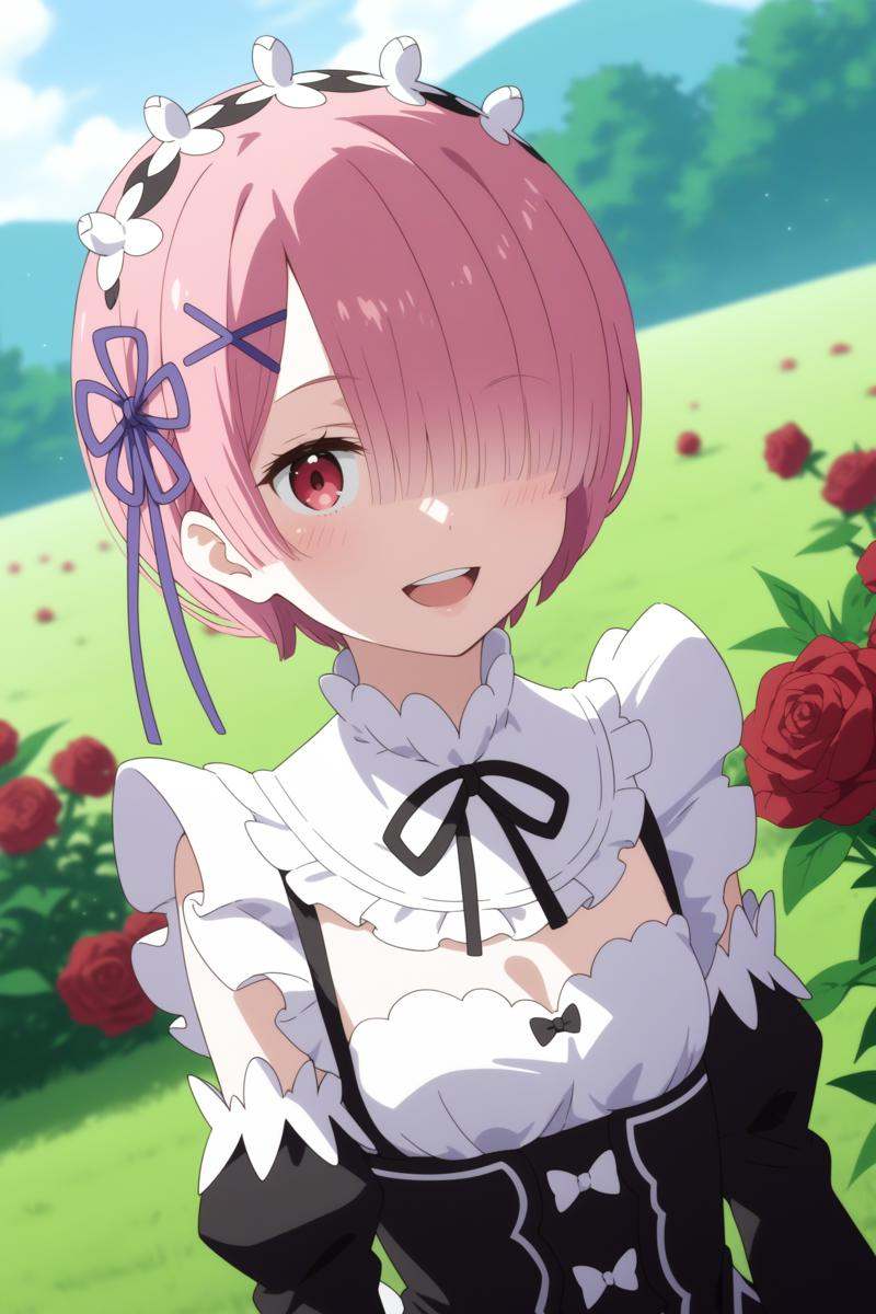 1girl,  solo,  ram on Tensor.Art