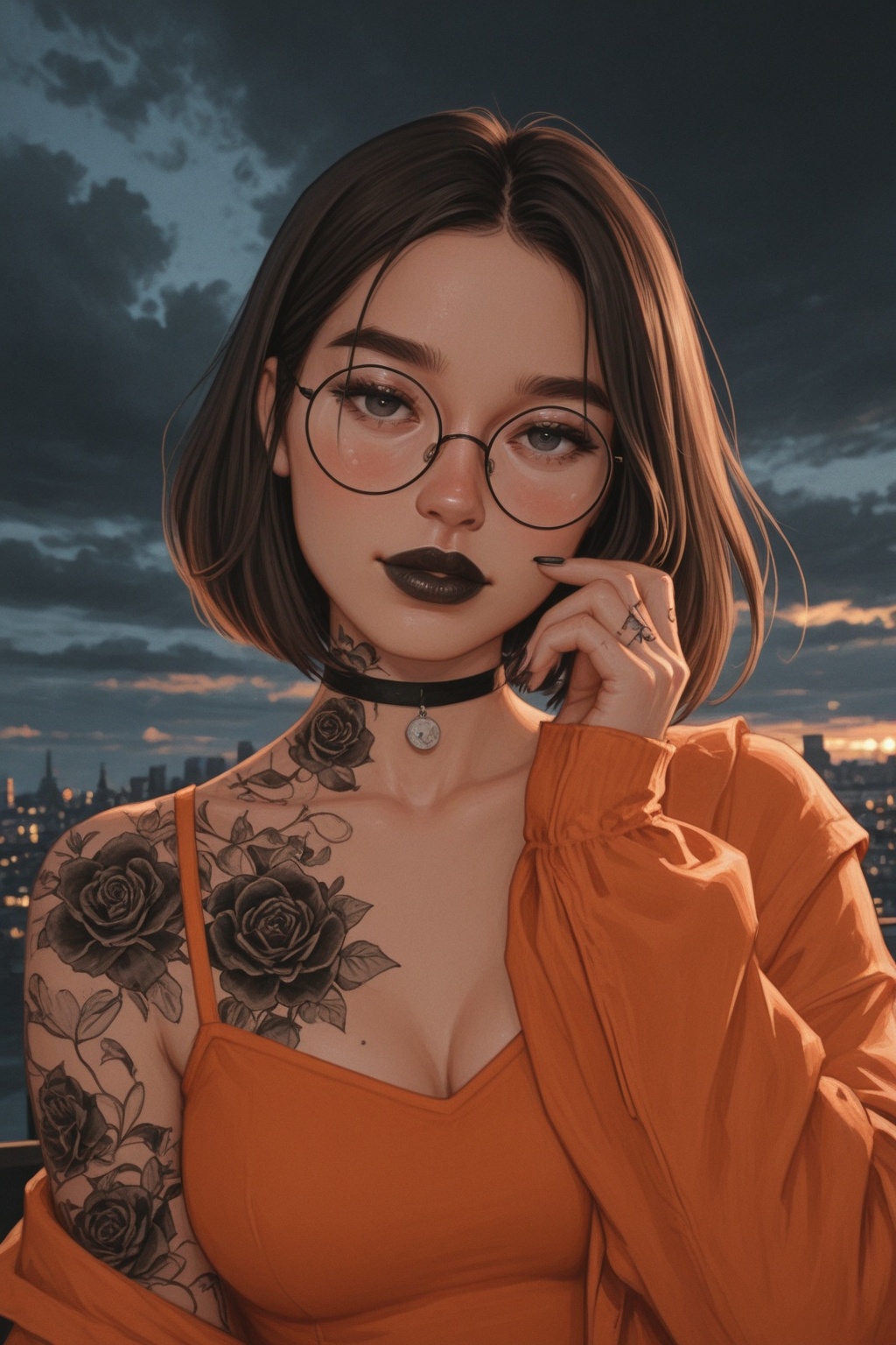 hTd,  semi realistic digital painting,  soft airbrush shading on Tensor.Art