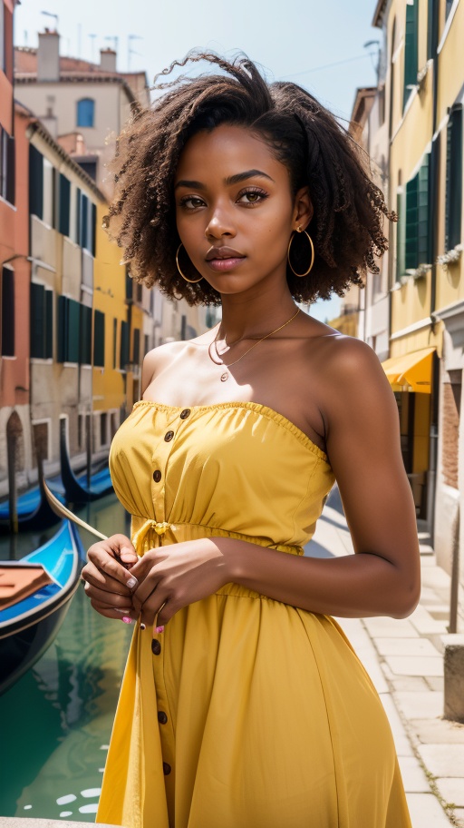raw photo,  fashion photography of cute photo of a beautiful,  black skin on Tensor.Art
