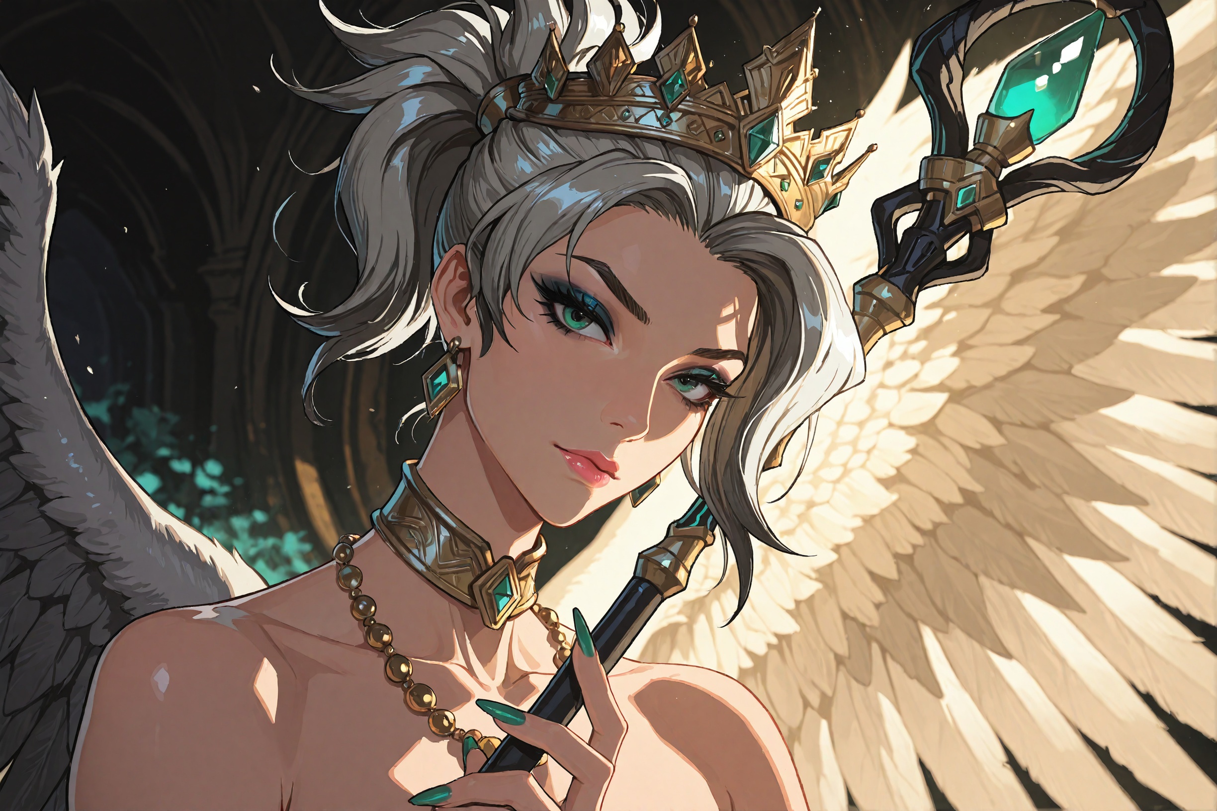 10d3nstyl3,  1girl,  solo on Tensor.Art