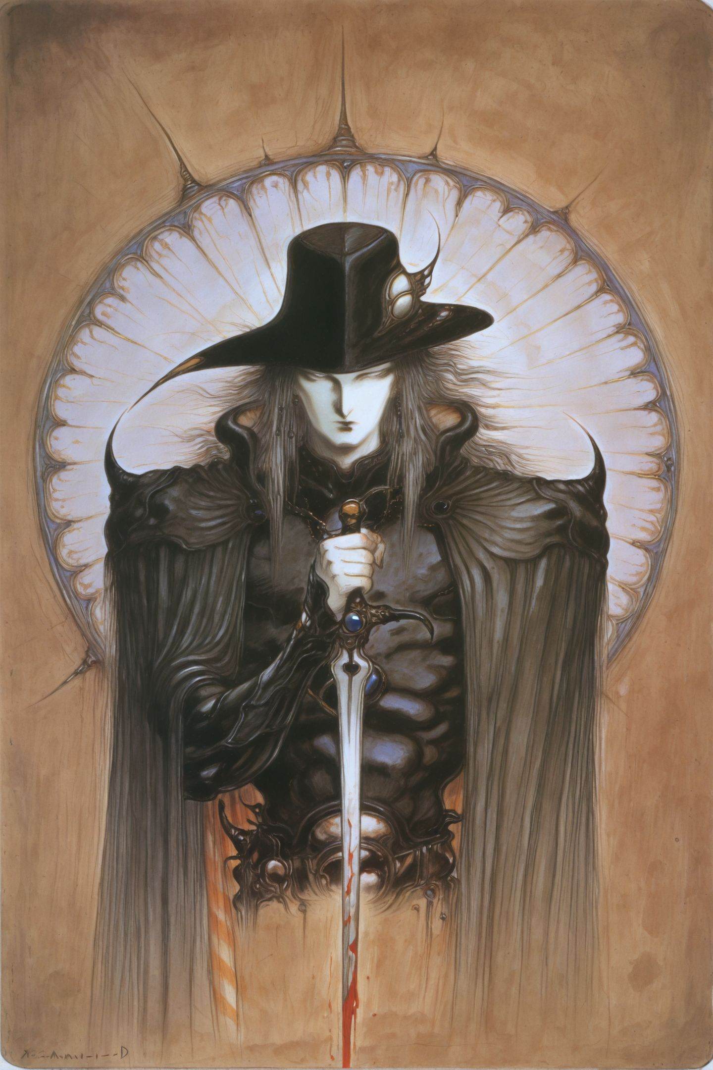 Yoshitaka Amano Style,  D \(Vampire Hunter D\),  solo on Tensor.Art