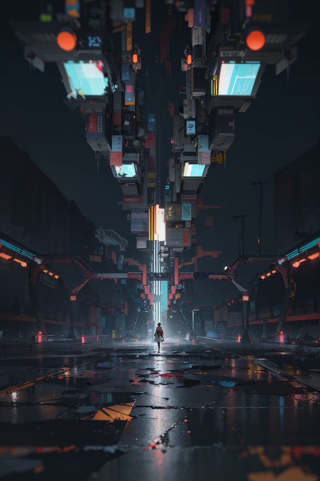 masterpiece,best quality,extremely detailed,colorful,(glitch art),(Abstract art),cinematic lighting,sharp focus,hdr,