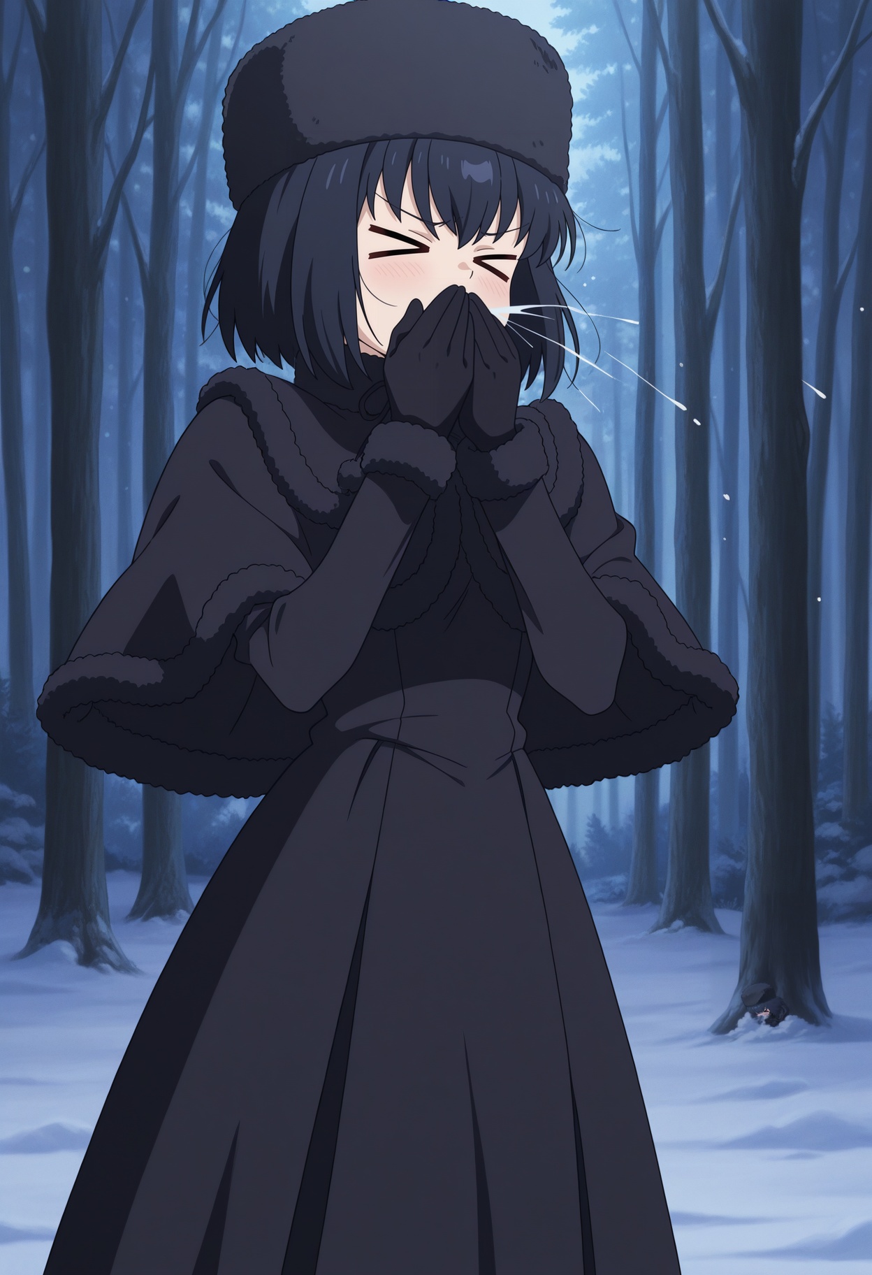 anime screencap,  anime coloring,  1girl on Tensor.Art
