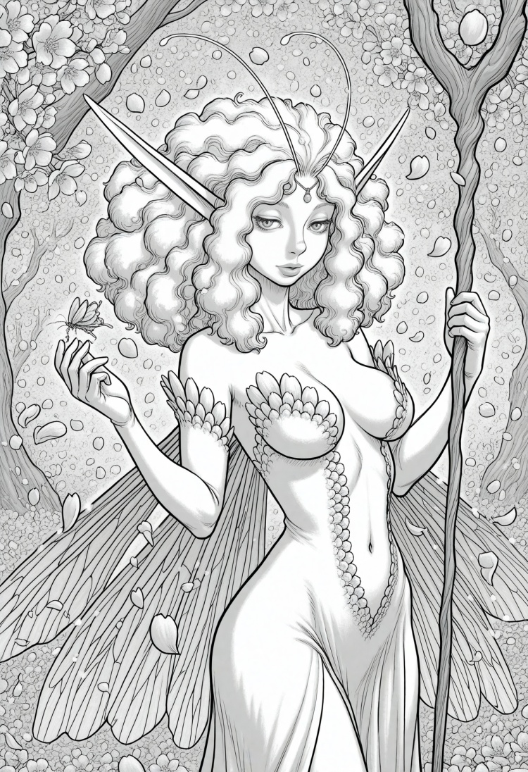 Danan the Domestic, Flower Storm Monarch, (家事手伝いのダナン), Berserk (ベルセルク), LoRA, Illustrious XL by NMackelie on Tensor.Art