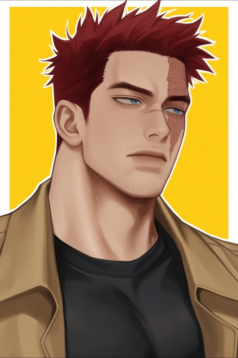 masterpiece,  endeavor \(boku no hero academia\),  1boy on Tensor.Art
