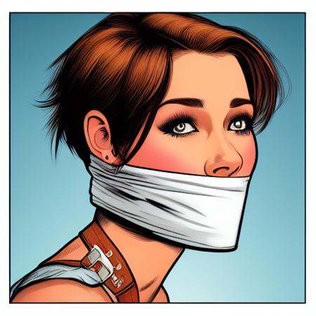 1girl,  cowgirl,  short hair on Tensor.Art