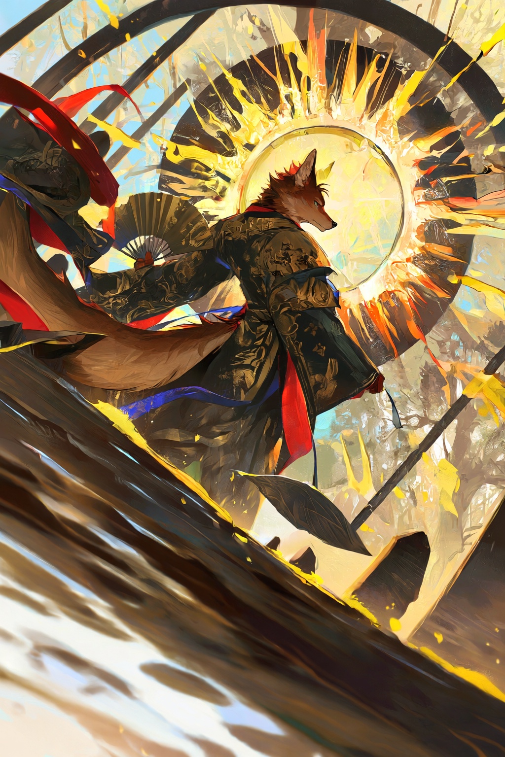 #dominik,  male furry,  fox on Tensor.Art