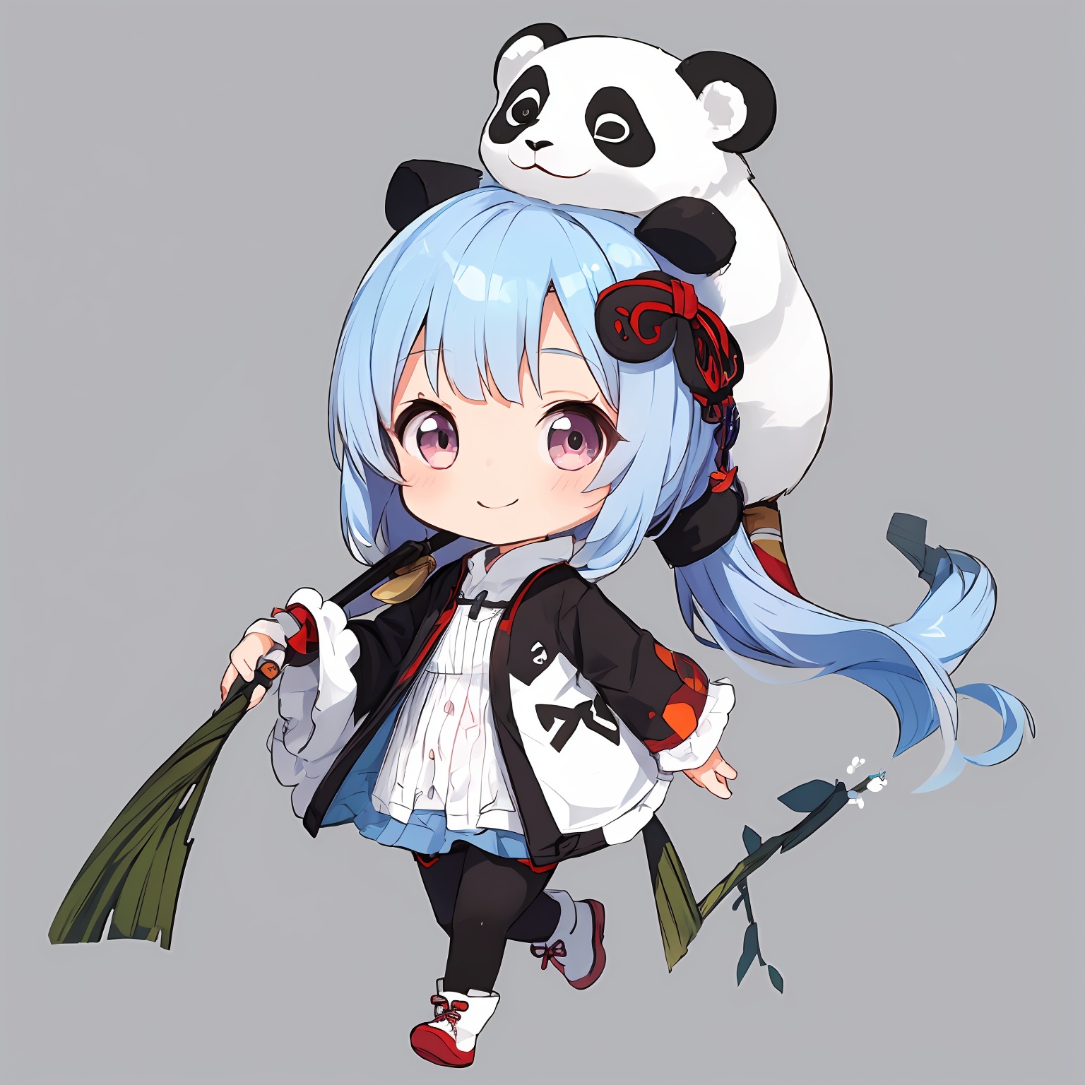 1girl,  simple background,  blank background on Tensor.Art