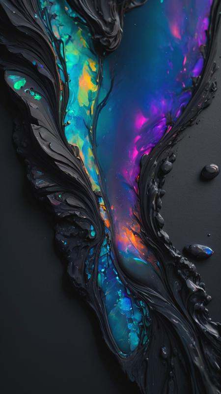 Iridescent opal style,  macro,  concept art on Tensor.Art