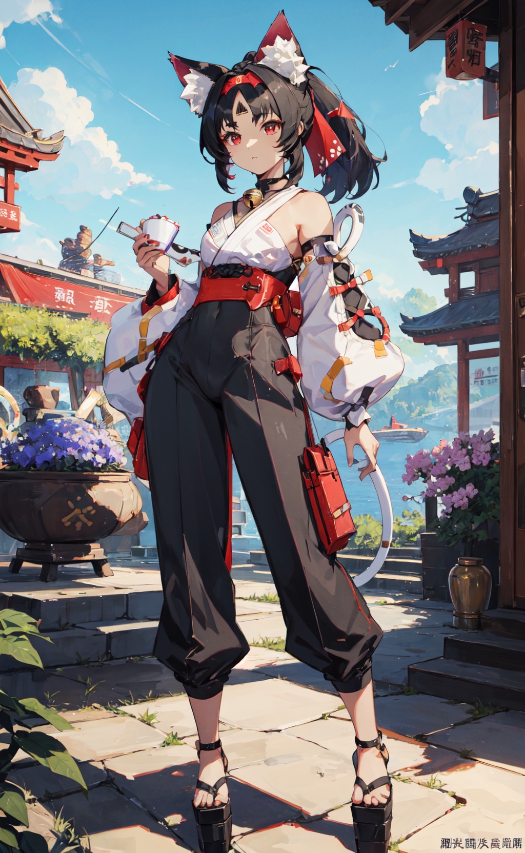 Nekomiya CYQL,  1girl,  looking at viewer on Tensor.Art