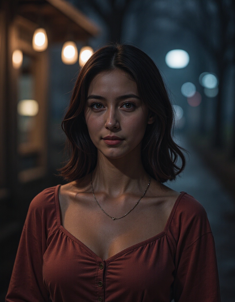 cinematic, 1girl, portrait,