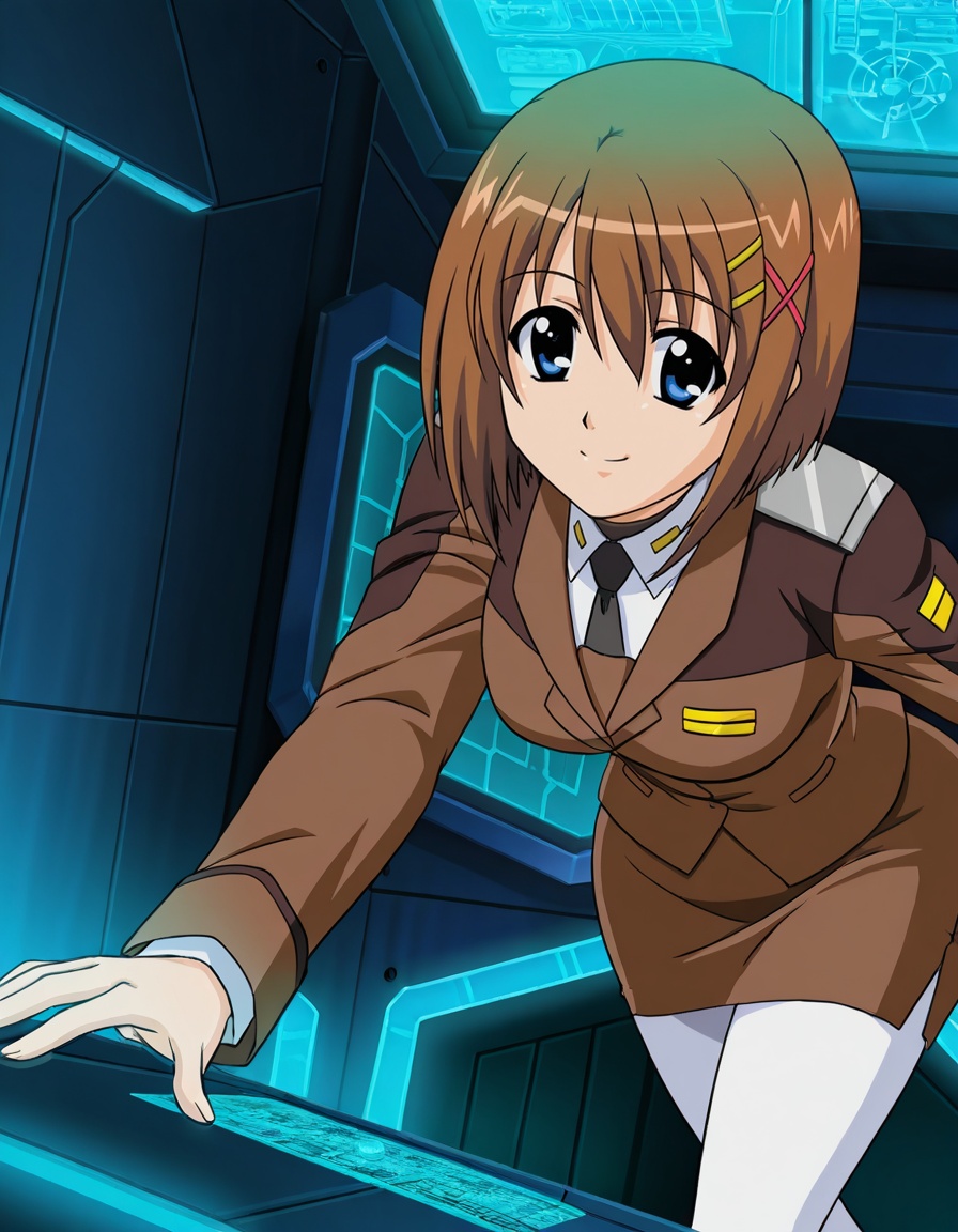 Ygm Hyt,  Ygm Hyt (military uniform),  short hair on Tensor.Art