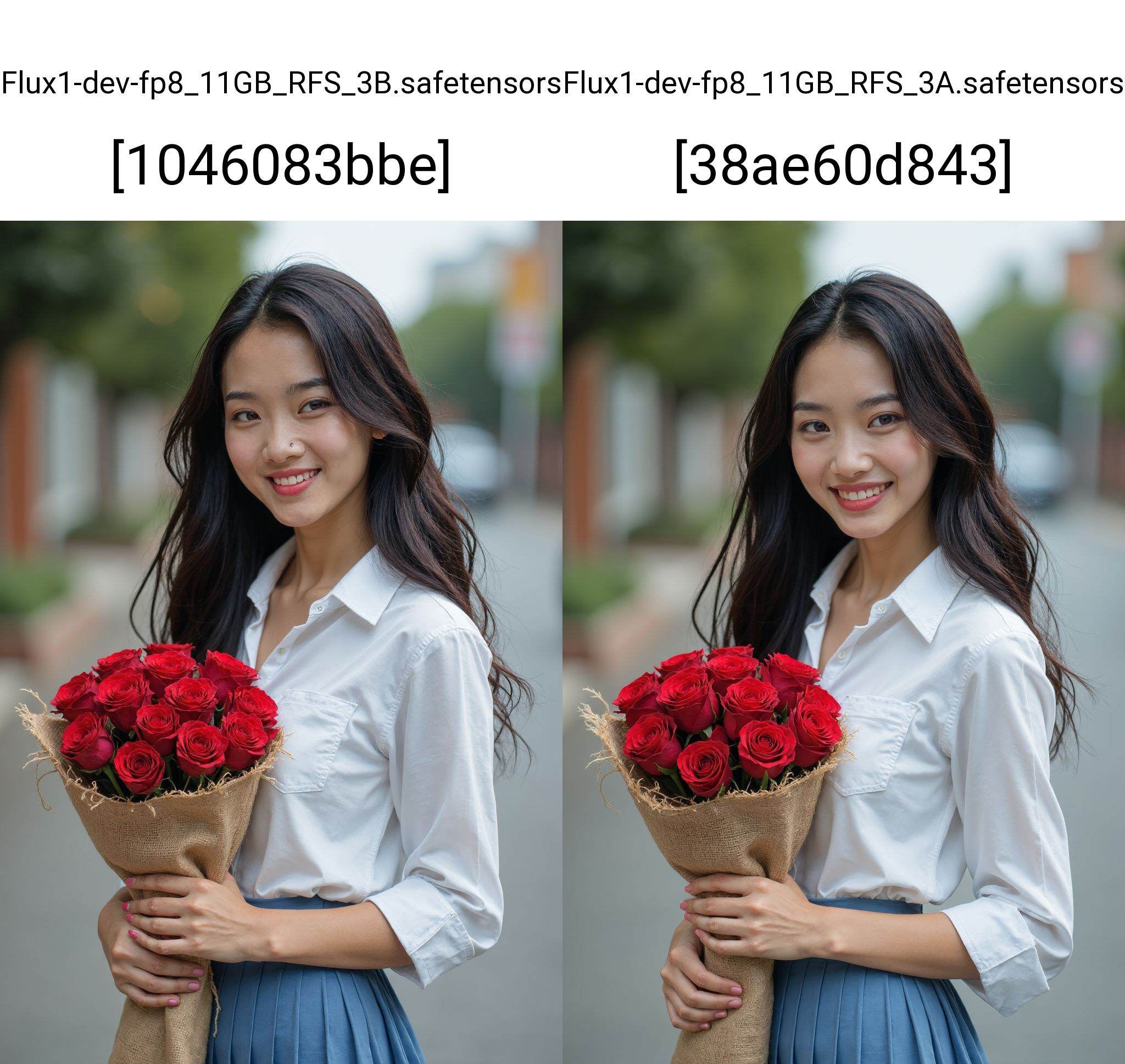 HDR photo of cinematic film still,  A photograph of a young Asian woman with fair skin and long,  wavy black hair. She is...