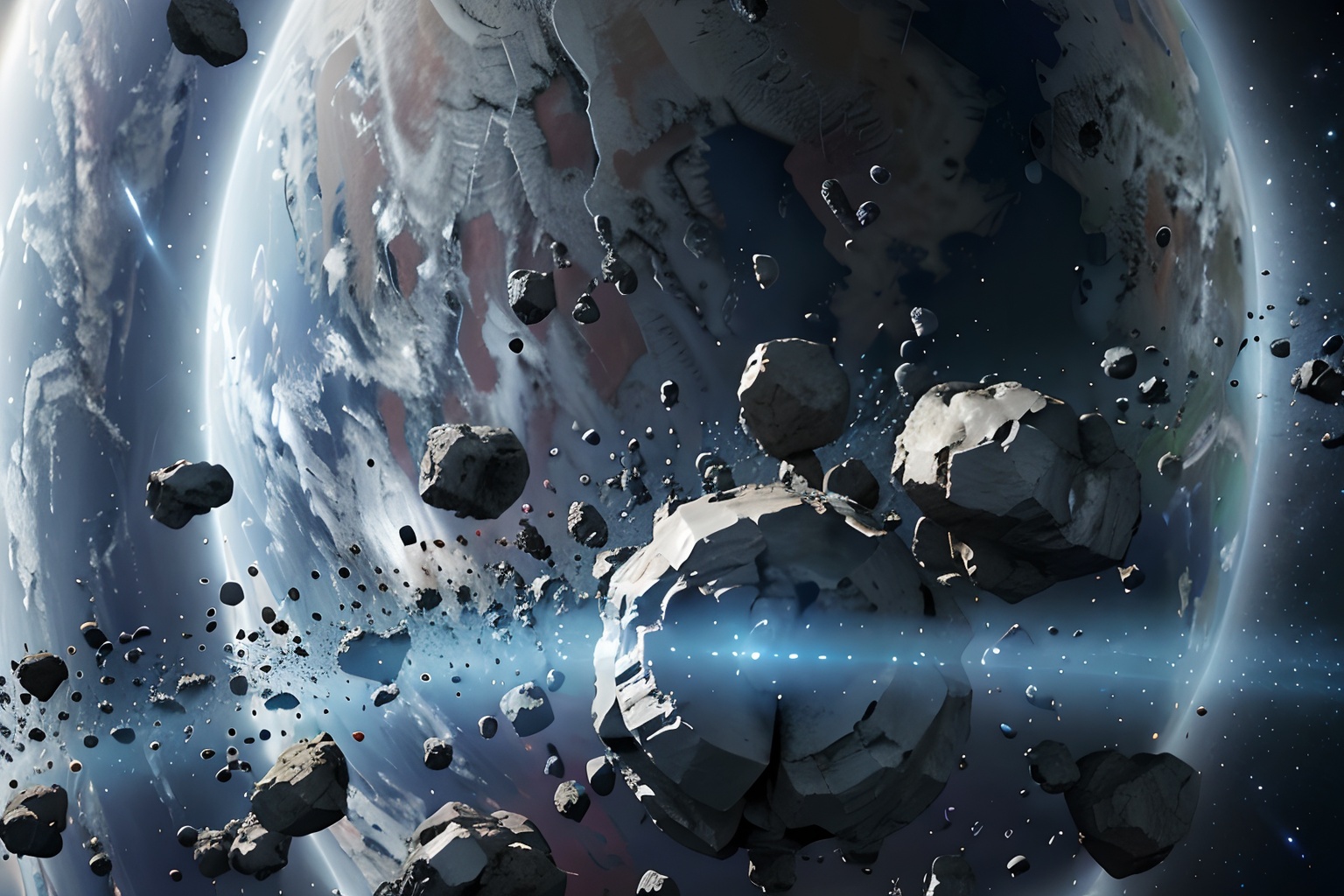 3d, realistic, highres, high quality, octane render, detailed, 4k wallpaper, sci-fi,eveonline, star citizen, cinematic light,(masterpiece), depth of field,  scenery, spacerock-scatter style, <lora:scatter rocks_20231128185243-000004:0.8>