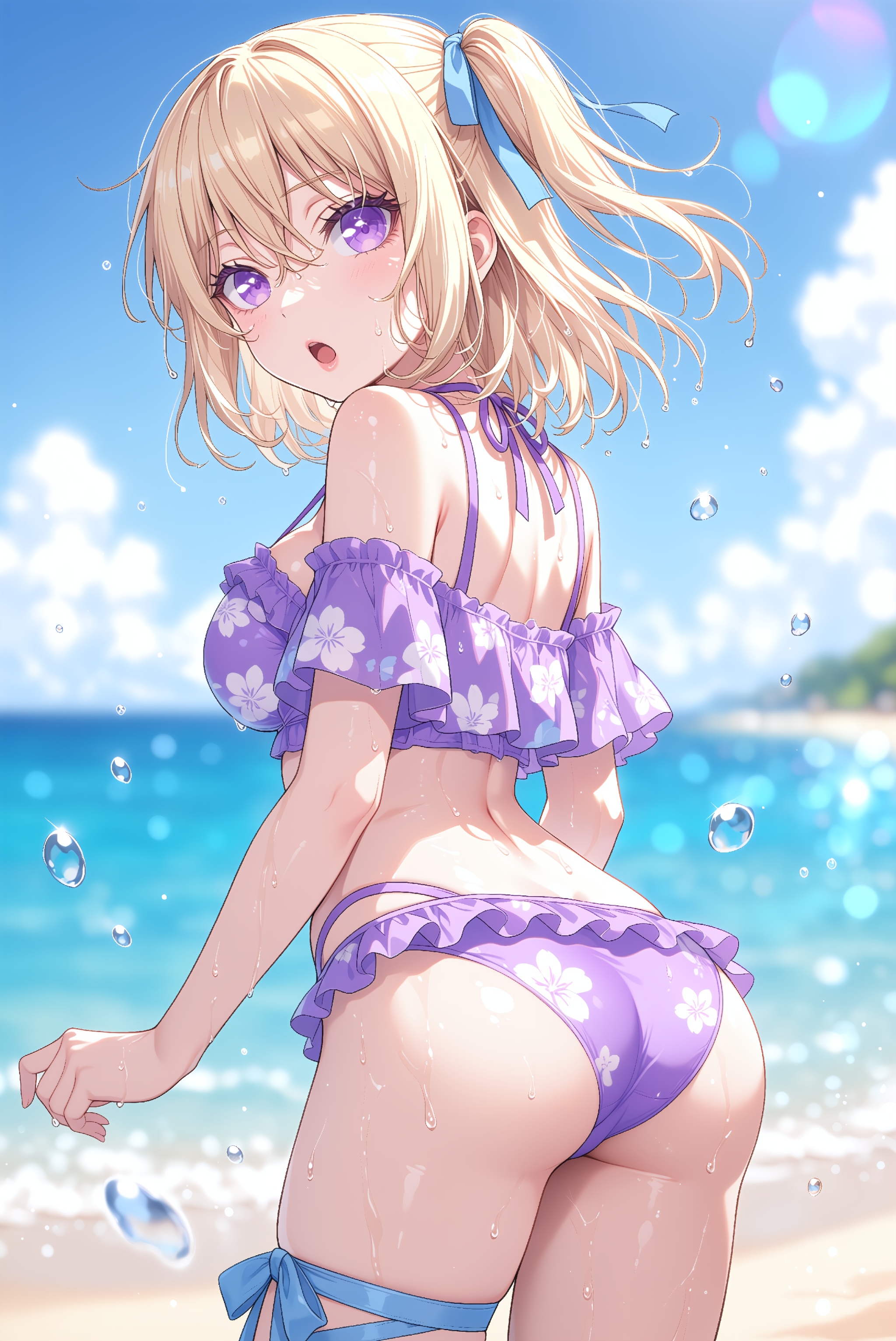uika-m,  blonde hair,  medium hair on Tensor.Art