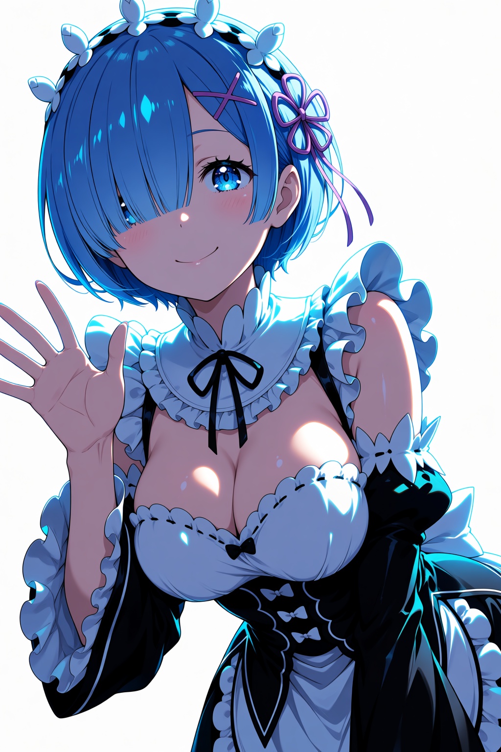 rem \(re:zero\),  re:zero kara hajimeru isekai seikatsu,  1girl on Tensor.Art