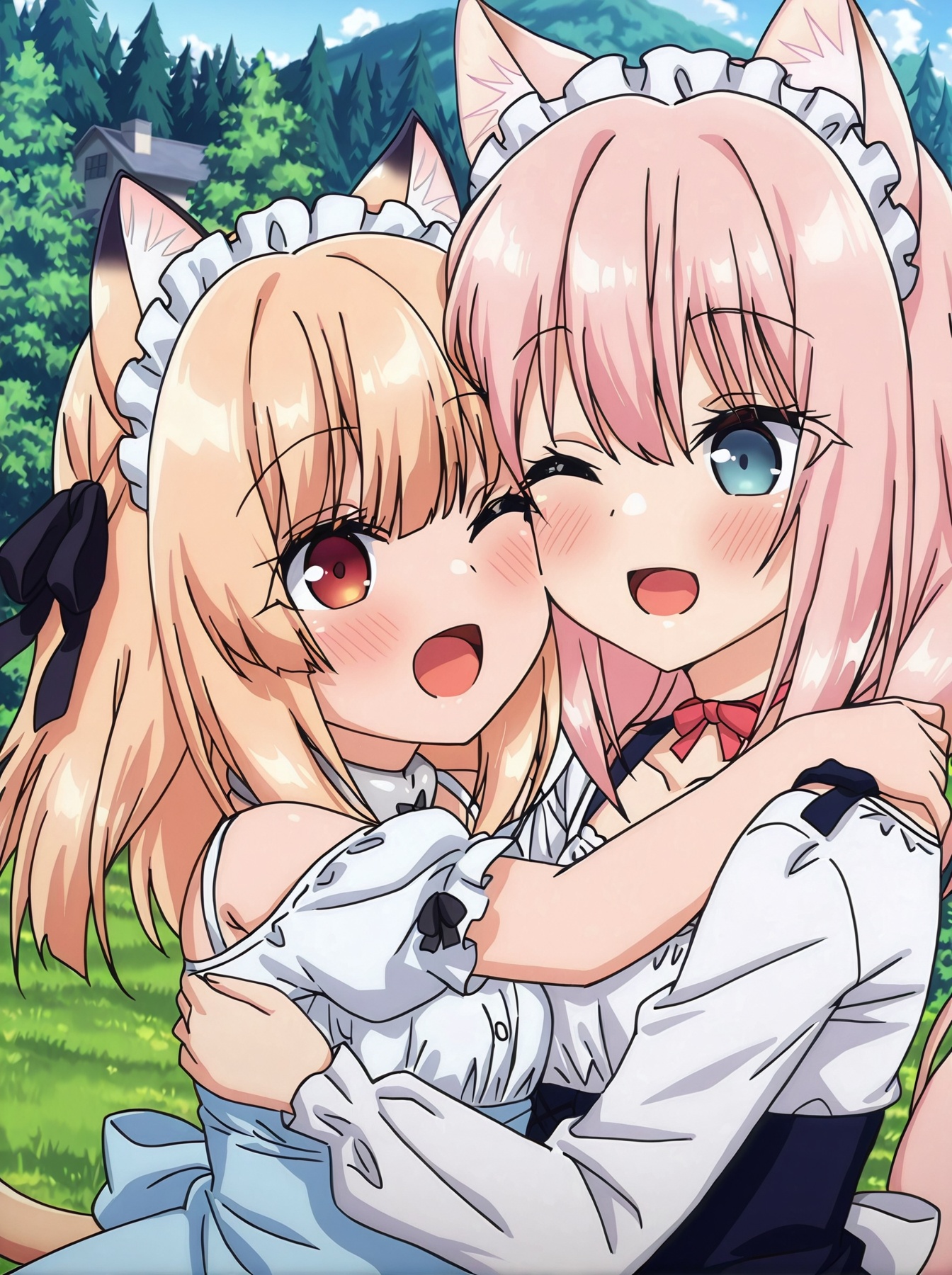 isesei,  2girls,  misha on Tensor.Art
