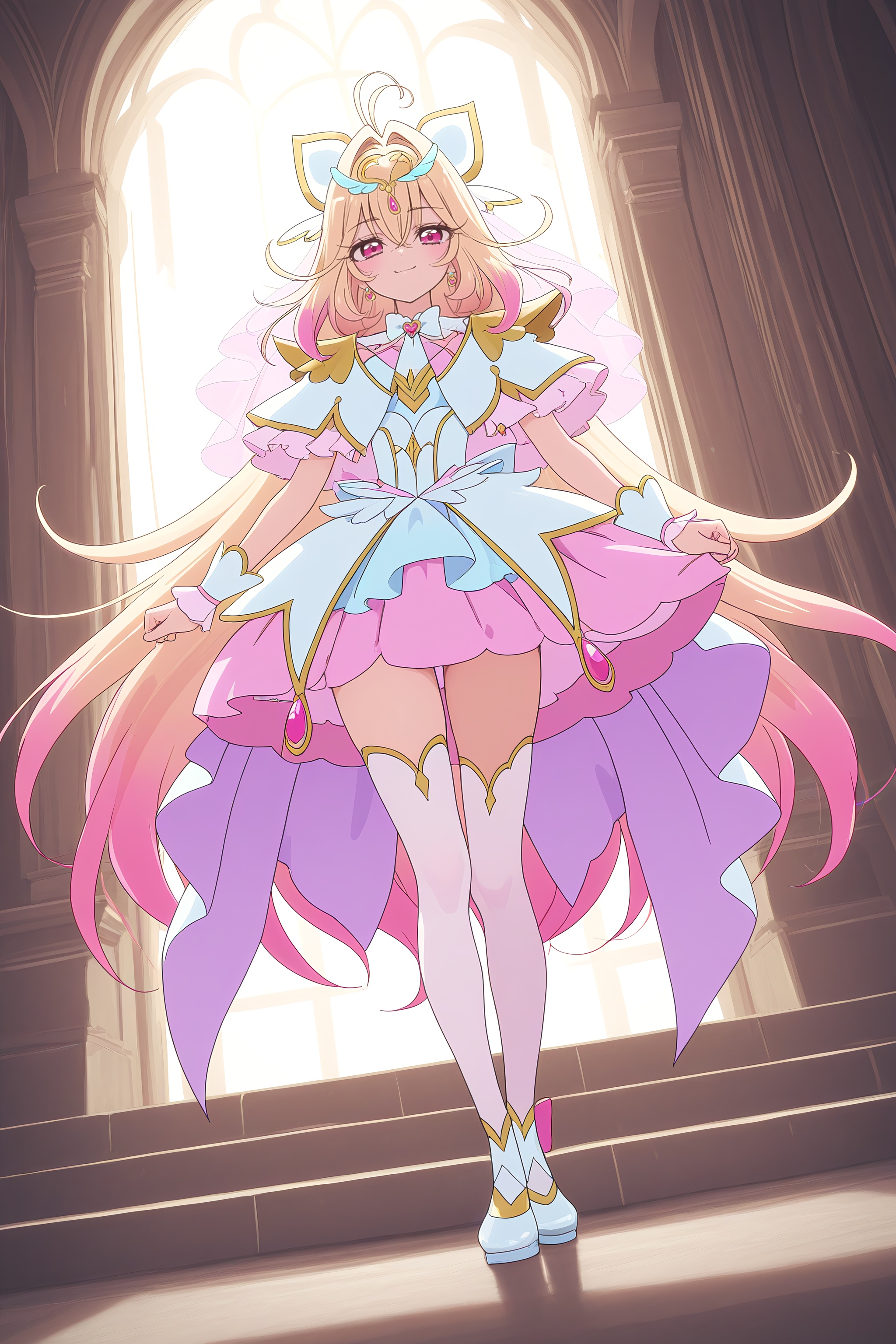 moria-luluka-meitanteiprecure,  prettycureoutfit,  solo on Tensor.Art