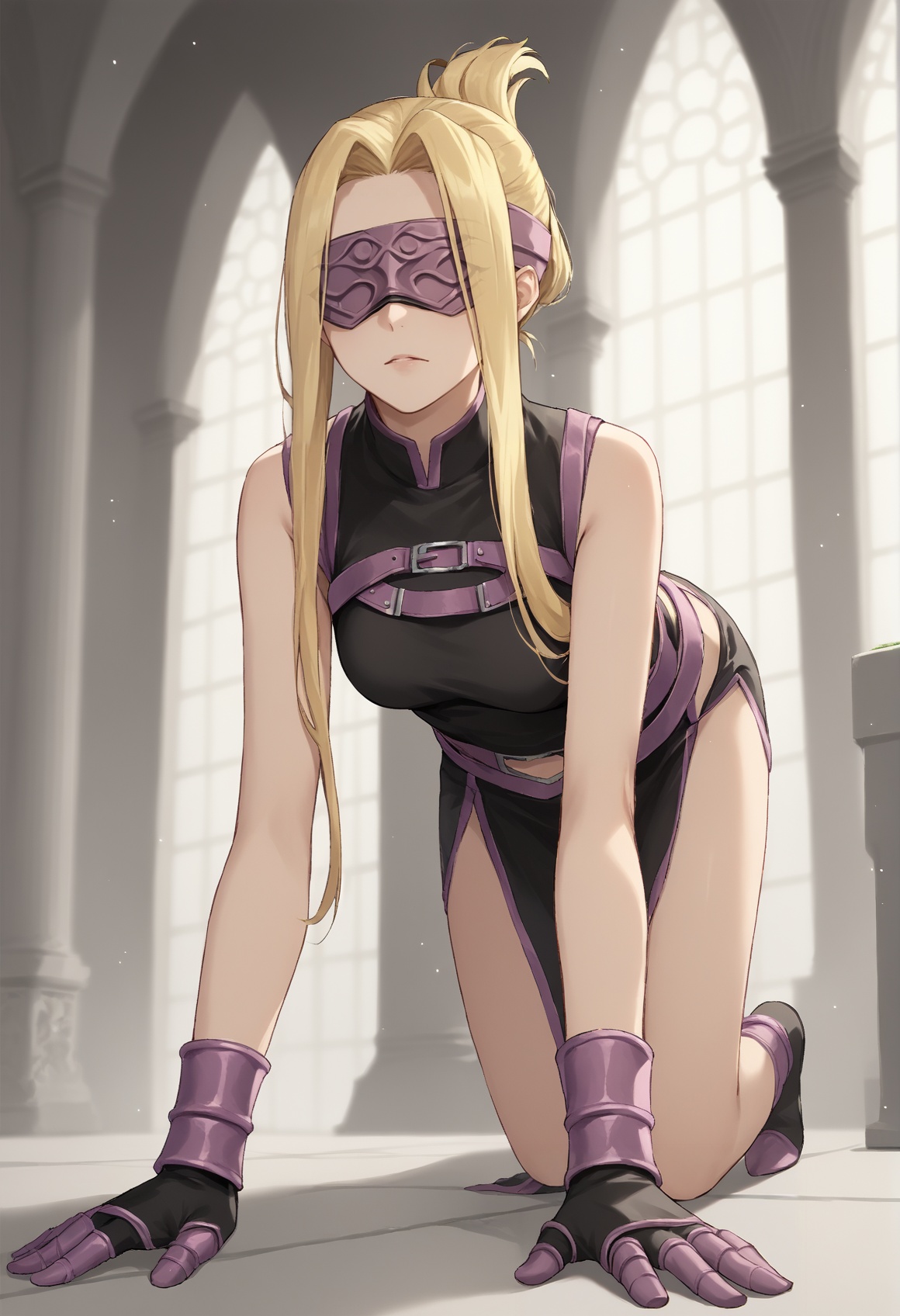 1girl,  blonde hair,  long hair on Tensor.Art