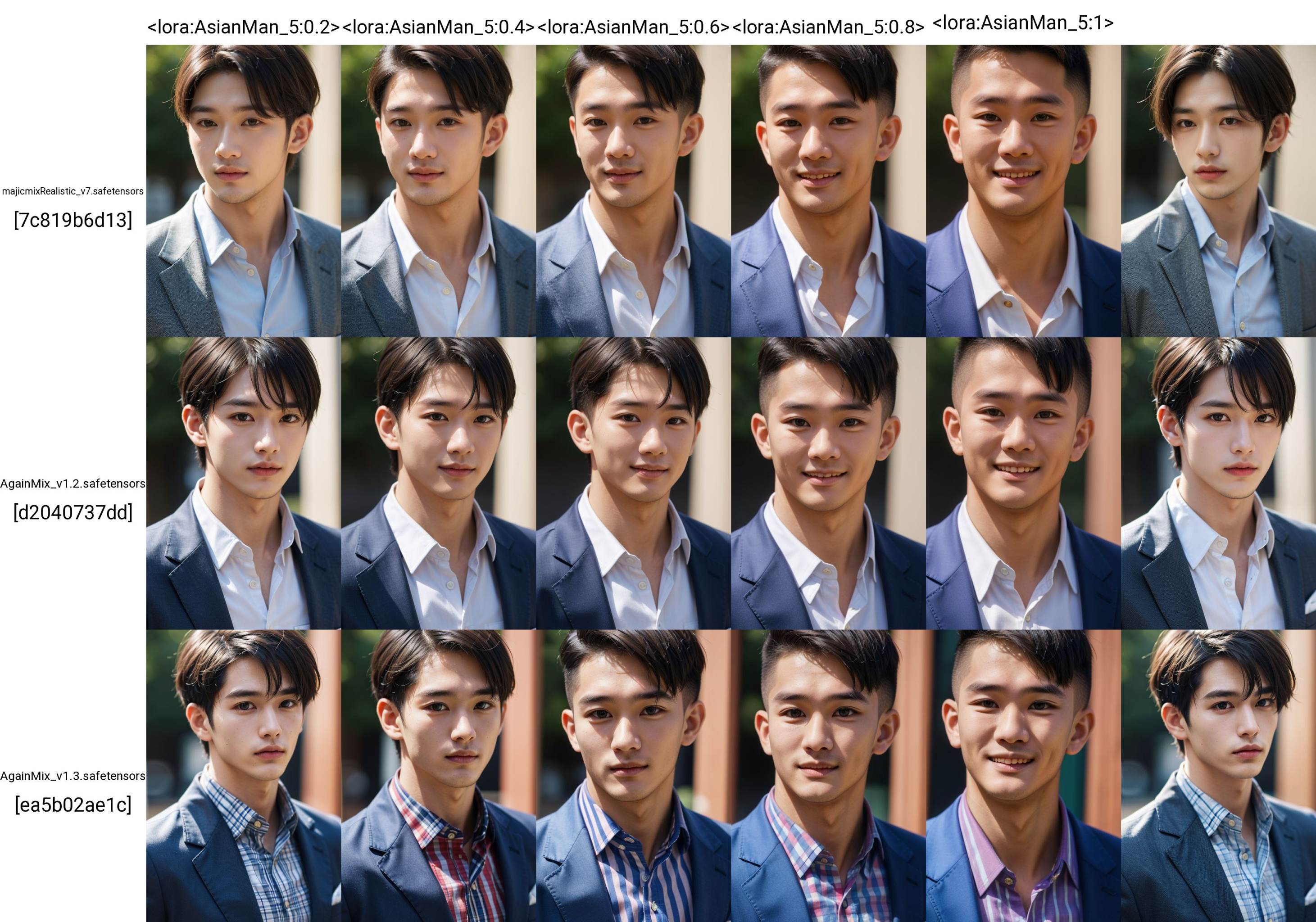 (1man:1.5),(male:1.5),(close up),(Collared shirt and blazer:1.2),(short hair:1.2),<lora:AsianMan_5:0.2>,
