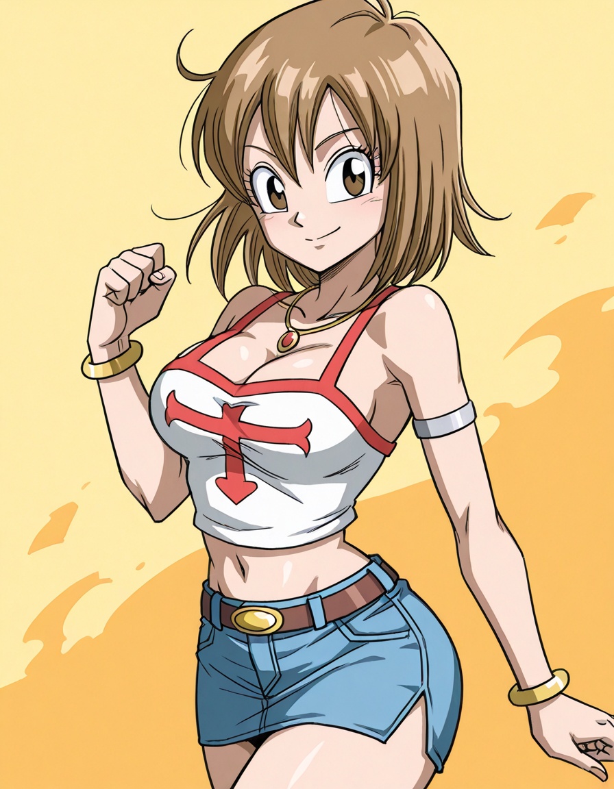 DB Super inspired manga style,  clean sharp lineart,  hard cel shading on Tensor.Art