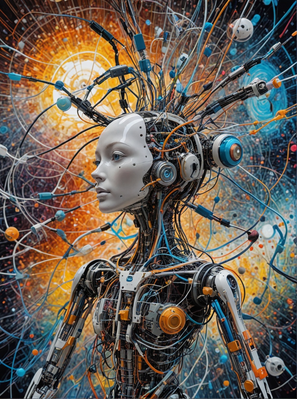 AI-generated artwork,  generative art,  creative coding on Tensor.Art