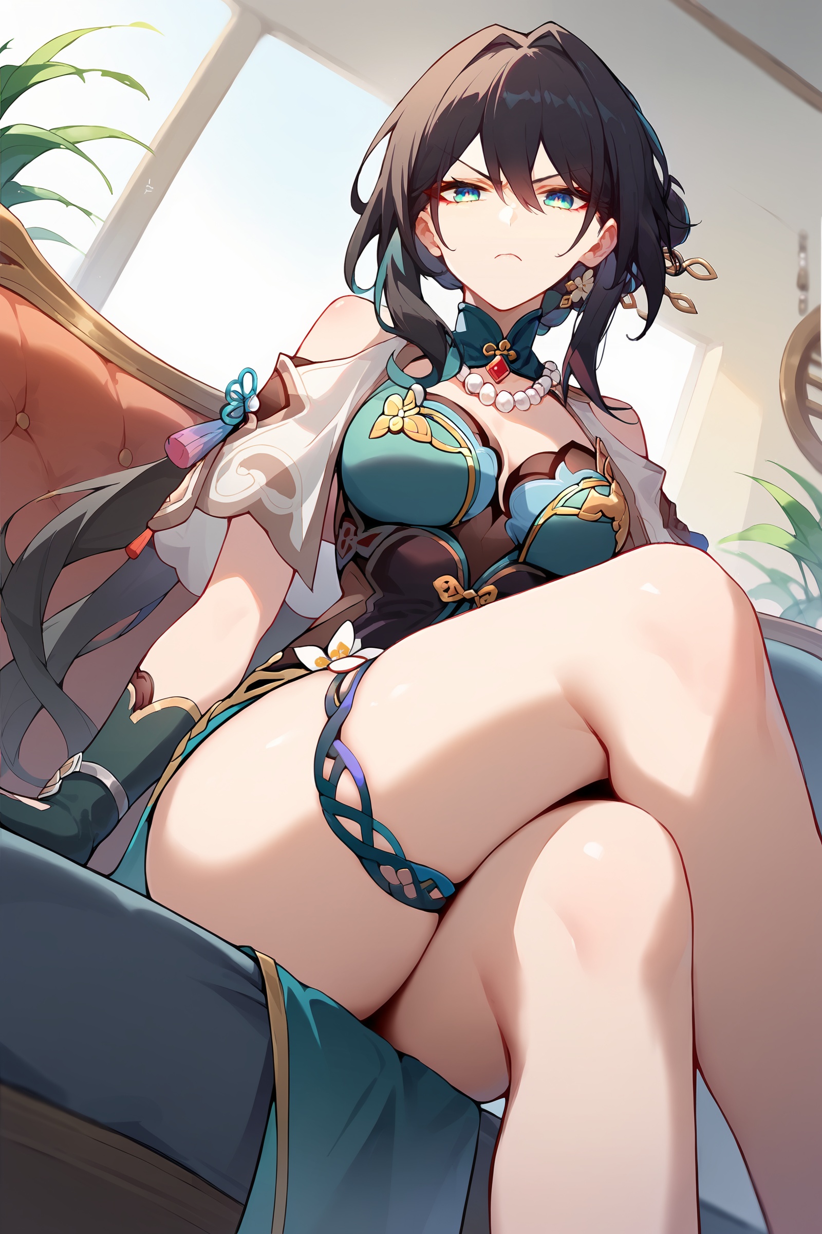 1girl,  ruan mei \(honkai: star rail\),  solo on Tensor.Art