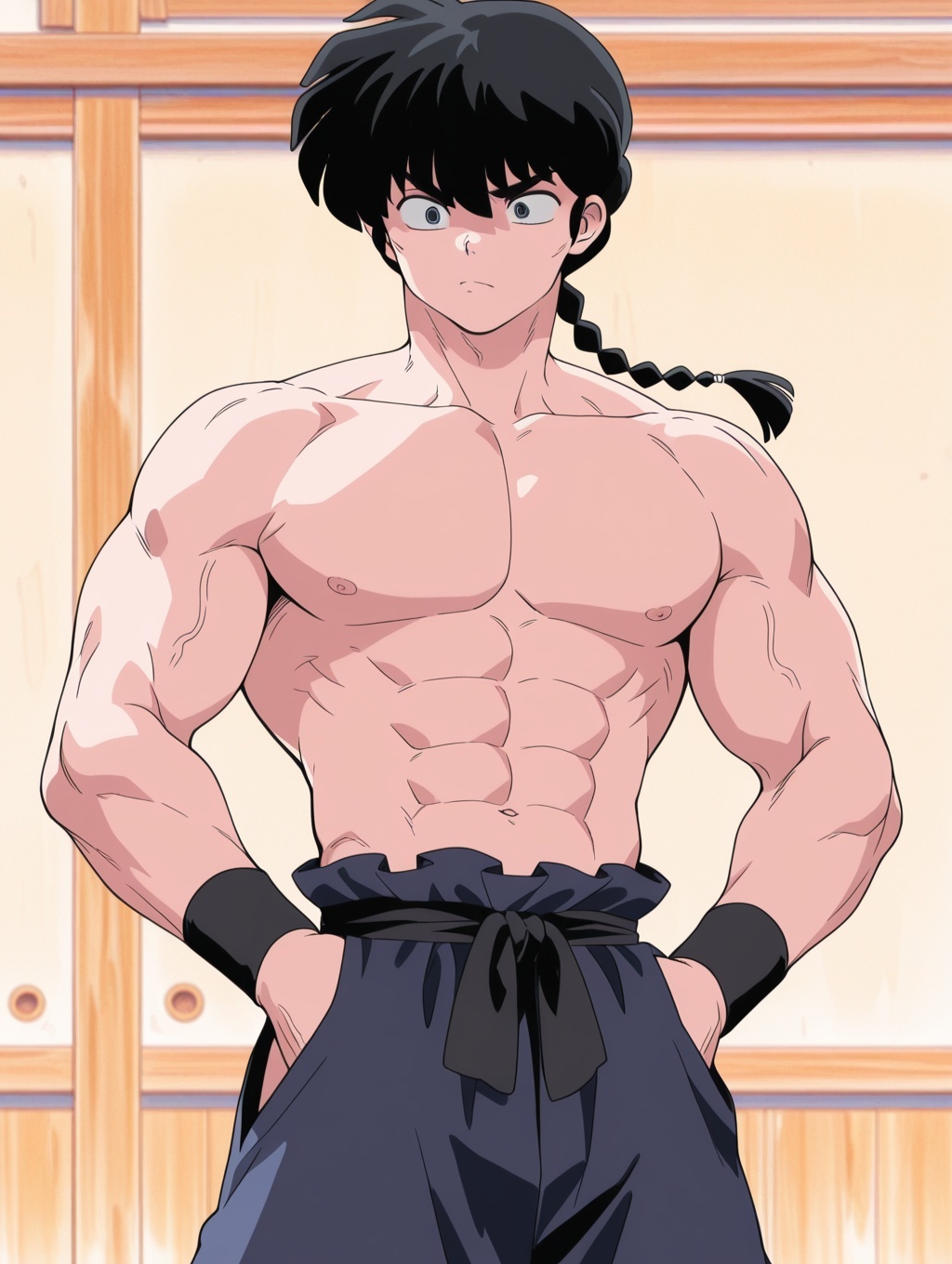 1 boy,  solo,  muscular on Tensor.Art