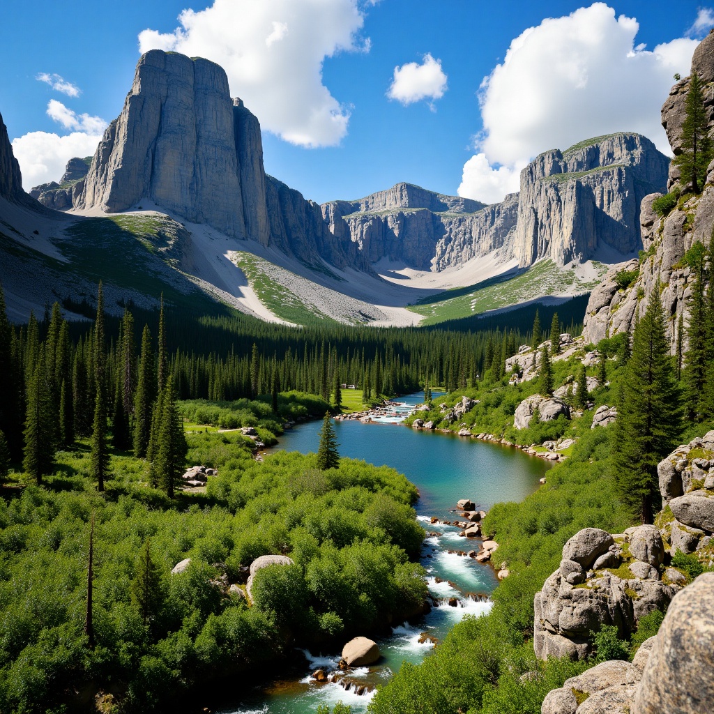 Natural scenery,