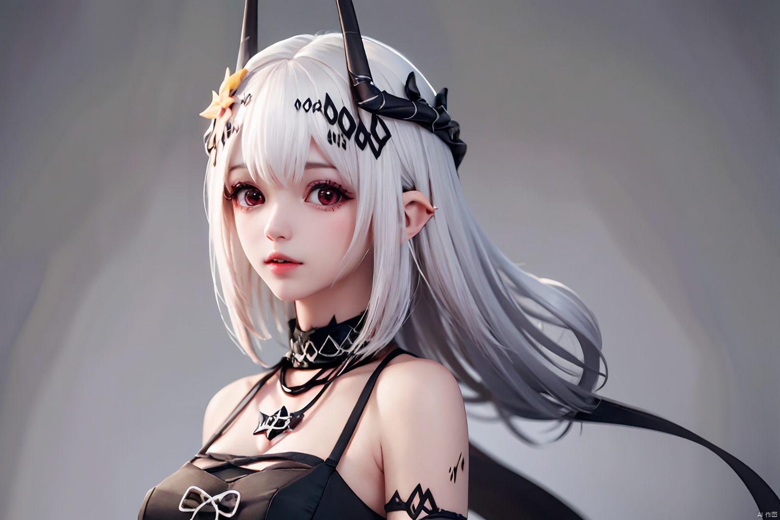 1girl, white hair,  hair ornament,  mature female,  shell, pearl, looking at viewer,  jewelry, detailed face, medium breasts,<lora:EMS-264163-EMS:0.800000>