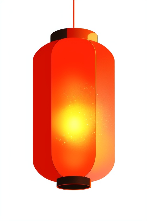 red lantern, illustration, simple background, white background, orange theme, luminescent,<lora:lbc_red Lantern :0.8>,