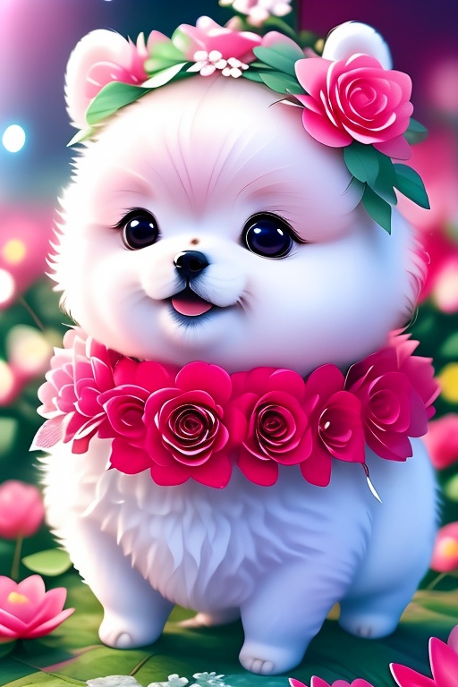 masterpiece, best quality, official art, extremely detailed CG unity 8k wallpaper, highly detailed, absurdres, 8k resolution,award winning photography, Bokeh, Depth of Field, HDR, bloom, Chromatic Aberration, Photorealistic,extremely detailed, trending on artstation, trending on CGsociety, Intricate, High Detail, dramatic, art by midjourney, masterpiece, best quality, high quality, extremely detailed CG unity 8k wallpaper,animal,animal_focus,animal_on_head,animalization,artist_name,bear,black_eyes,blue_flower,blurry,blurry_background,blurry_foreground,blush,bunny,bush,camellia,cherry_blossoms,clothed_animal,daisy,dandelion,depth_of_field,dog,flower,flower_wreath,garden,grass,hair_flower,hair_ornament,hibiscus,holding_flower,hydrangea,leaf,lily_pad,lion,lotus,no_humans,orange_flower,outdoors,oversized_animal,partially_submerged,petals_on_liquid,pink_flower,pink_rose,pond,puddle,purple_flower,purple_rose,rainbow,red_flower,rose,shiba_inu,snail,tulip,water,white_flower,yellow_flower,clear hair,cute, smile, wronged <lora:cute dog_20230708214731-000017:1>