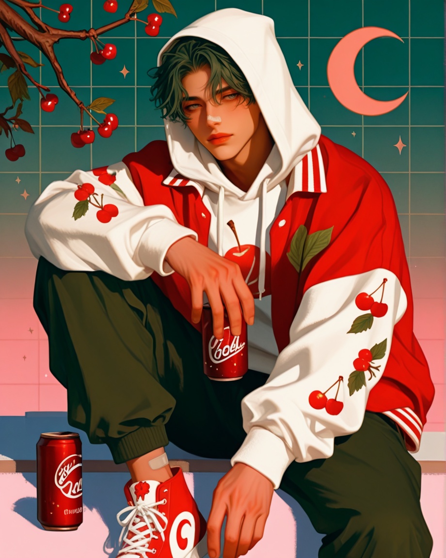 anime style,  thick outline,  flatline on Tensor.Art