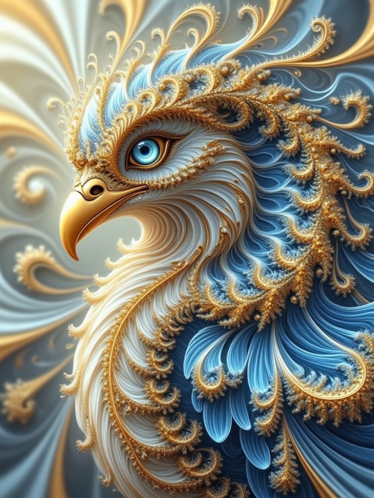 Fractal Art WuXin by 青鸾无心 on Tensor.Art