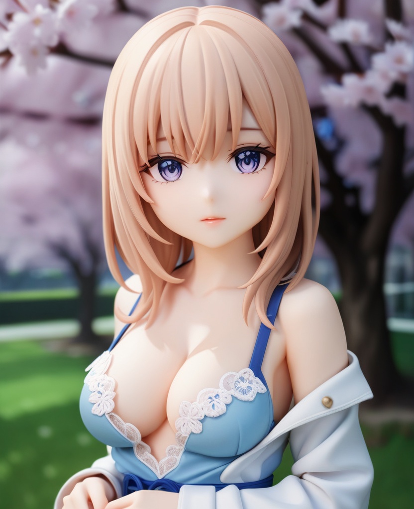 (,1girl, ,best quality, ),looking at viewer,masterpiece, (( , )),ultra realistic 8k cg, ,    ,cleavage,perfect cherry blossom, ,lace , (cleavage), (),