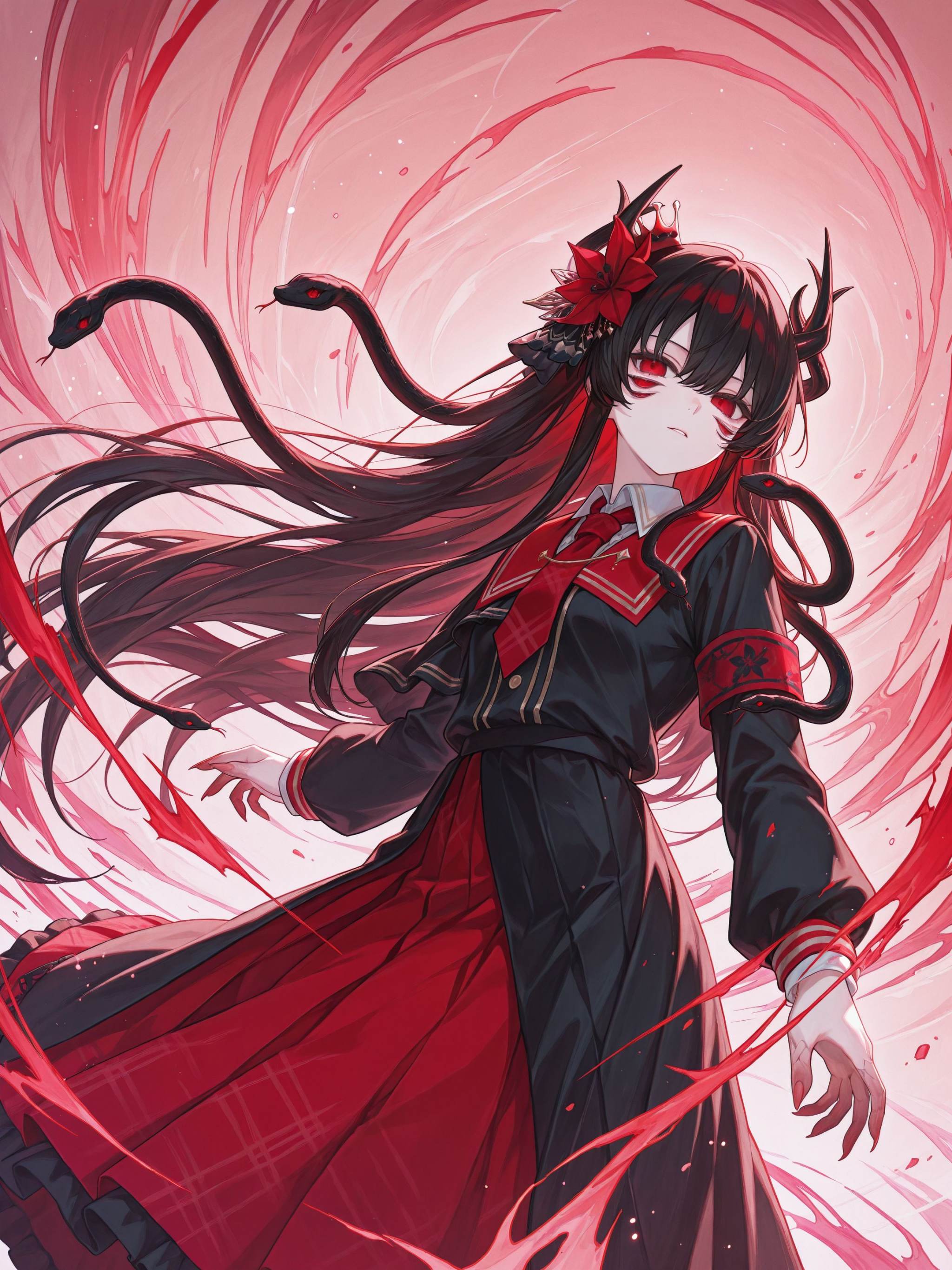 Nikaidou Hiro,  1girl,  solo on Tensor.Art