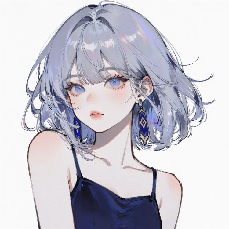 Zimage 冷调精致二次元少女头像 by 小狗宾利 on Tensor.Art