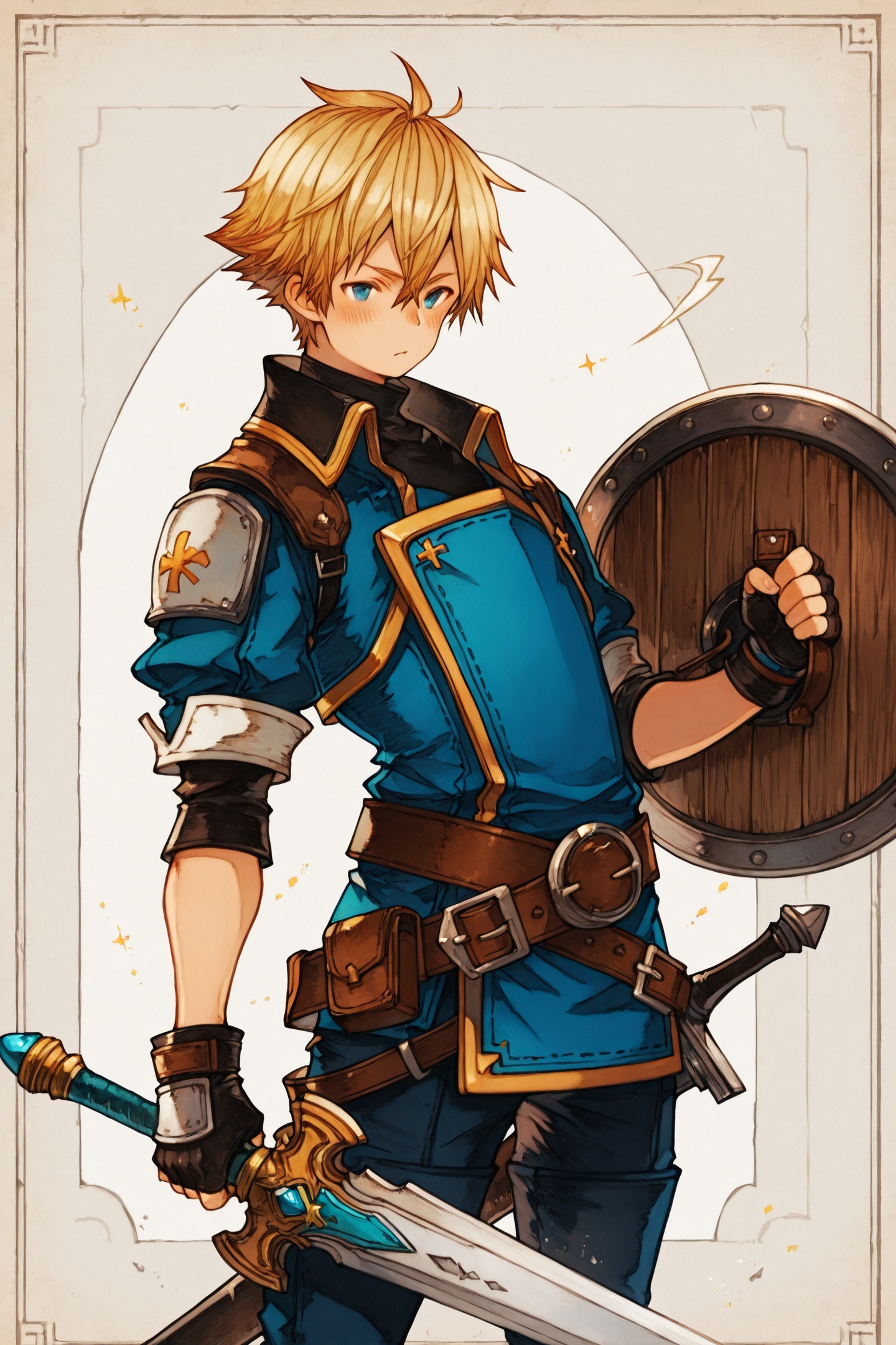 simanokoB Style,  weapon,  1boy by flyx3 on Tensor.Art