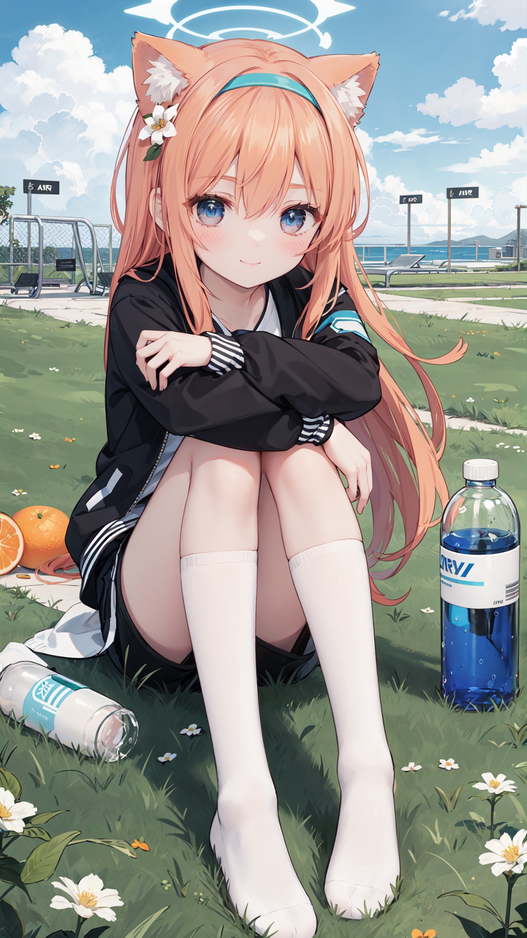 1girl,  mari (blue archive),  official alternate costume on Tensor.Art