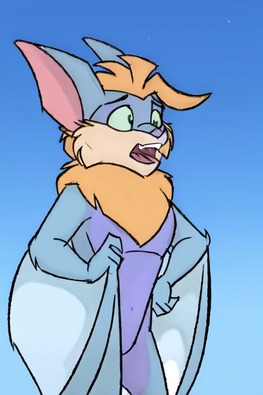 silverwingshade,  solo,  bat on Tensor.Art
