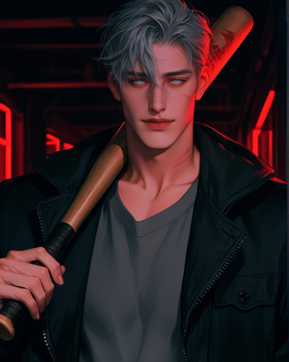 male focus,  solo,  mature on Tensor.Art