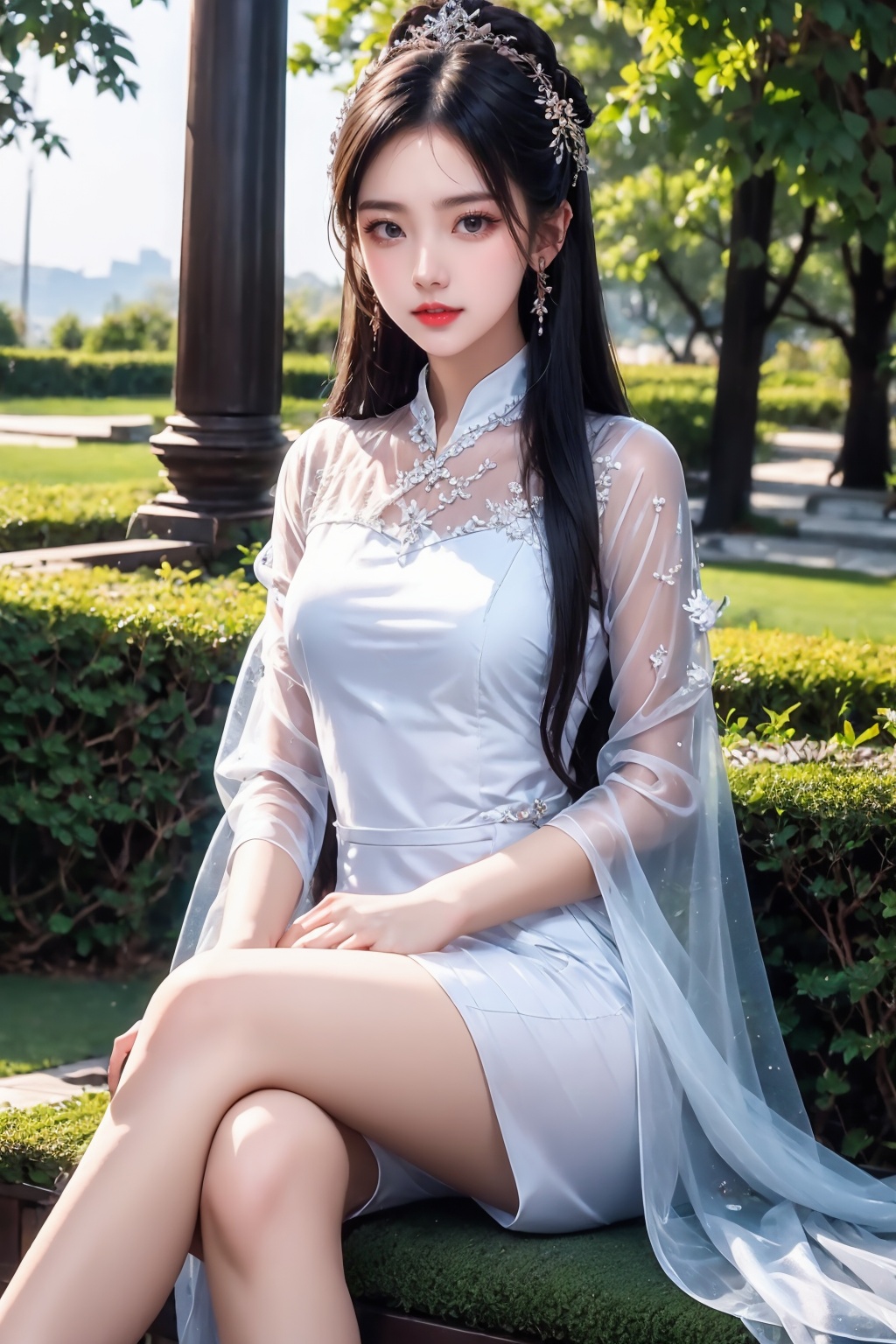 hair ornament,  8K,  1girl on Tensor.Art