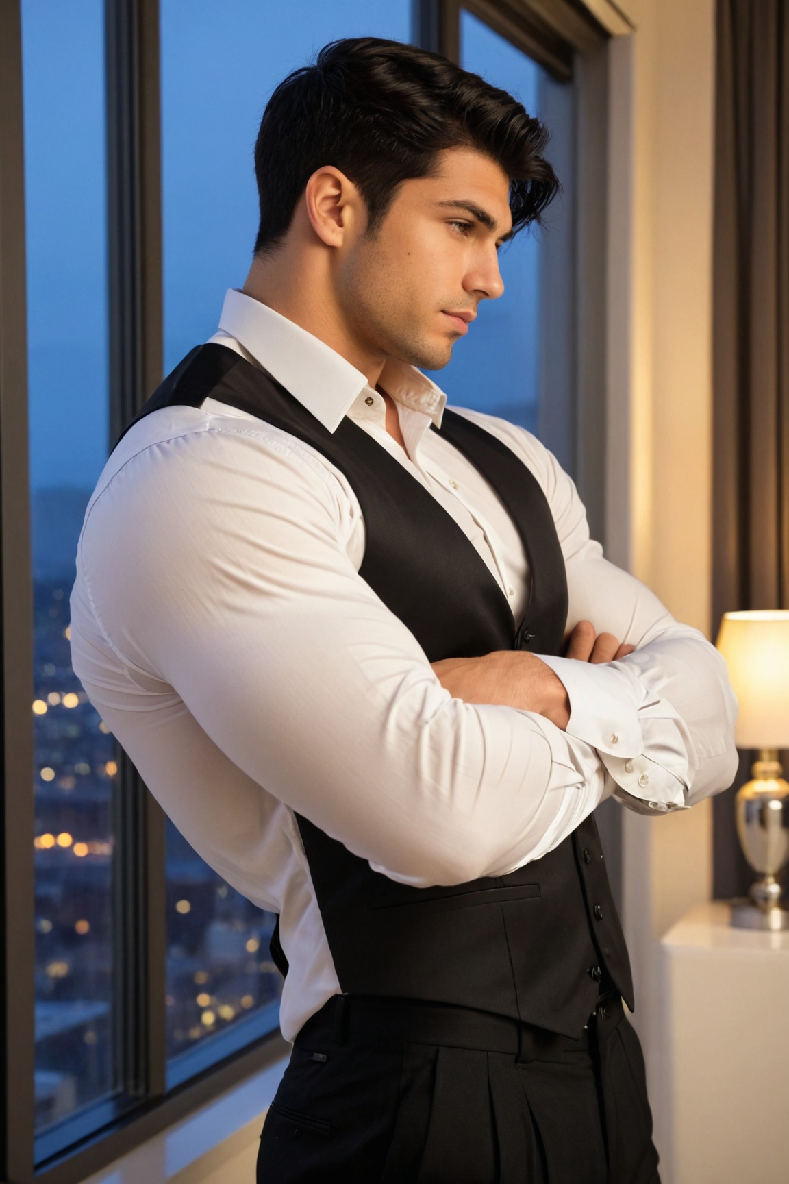 masterpiece,  best quality,  1boy on Tensor.Art